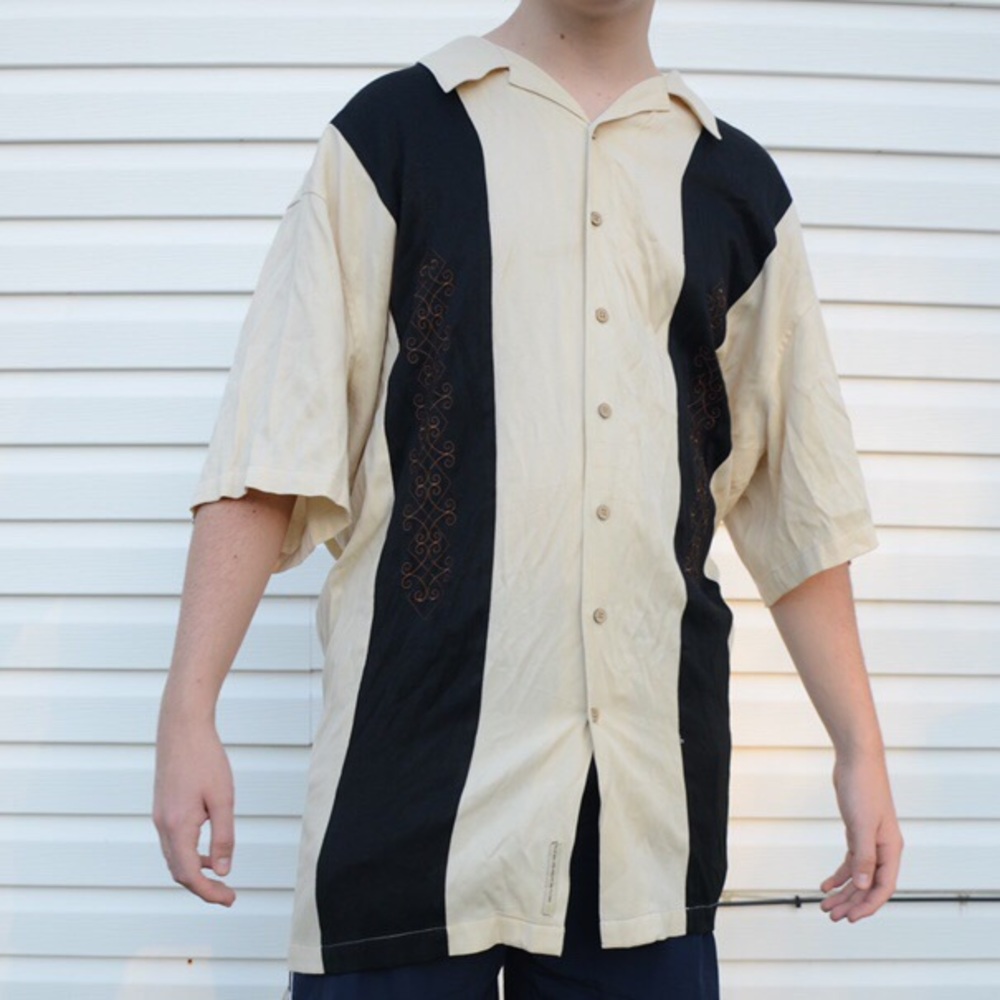 Cubavera 3XL tan button up